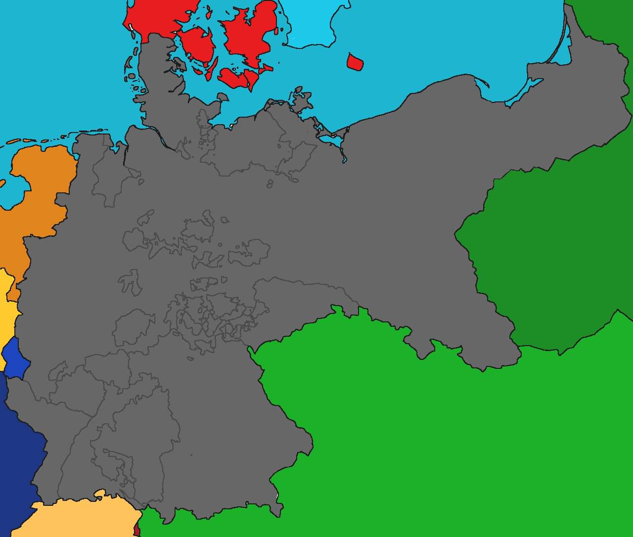 Map of German Empire | Countryball Mapping Amino Amino