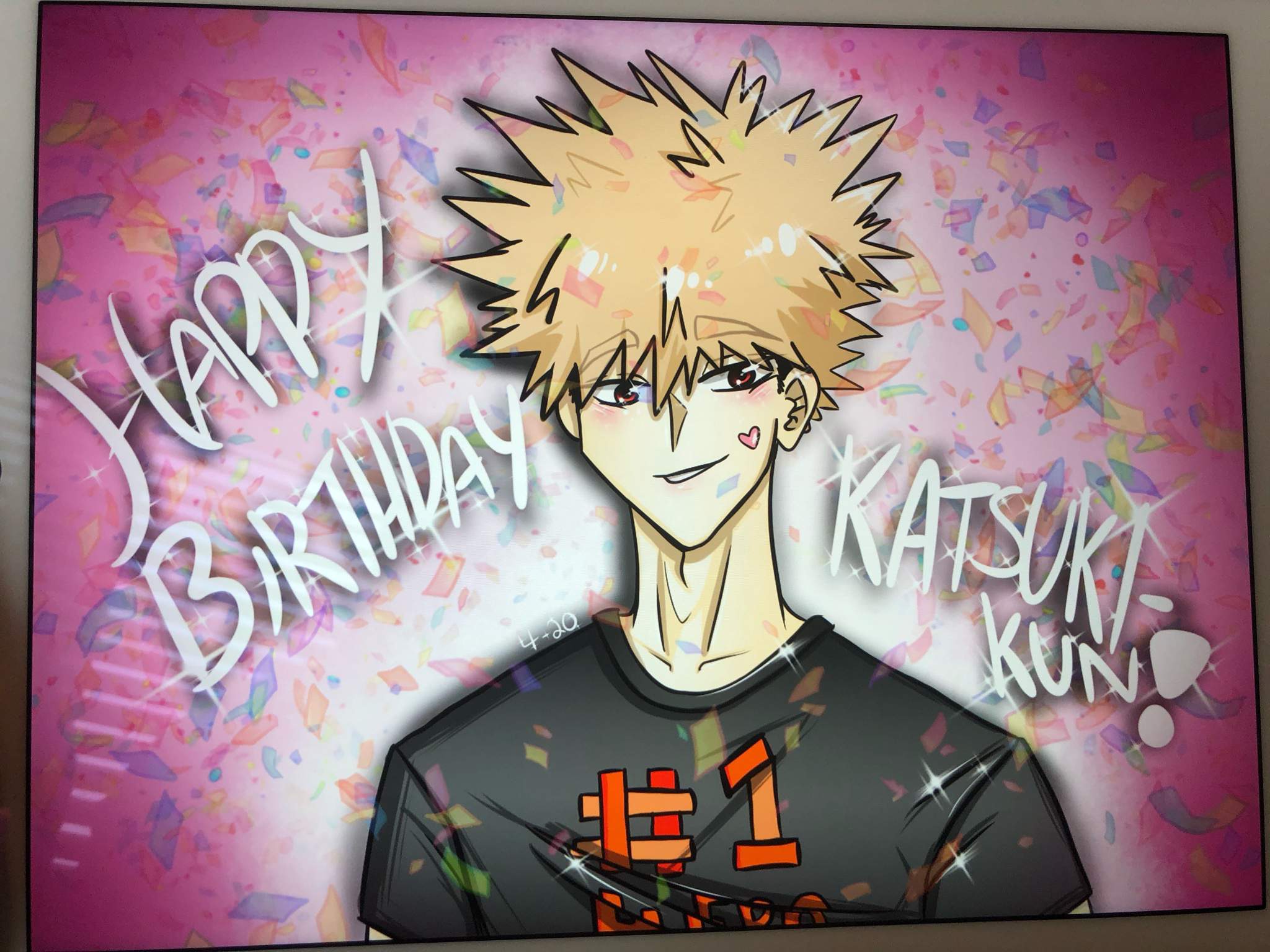 Happy Birthday Katsuki Wiki 💥bakugou Katsuki💥 Amino 3754