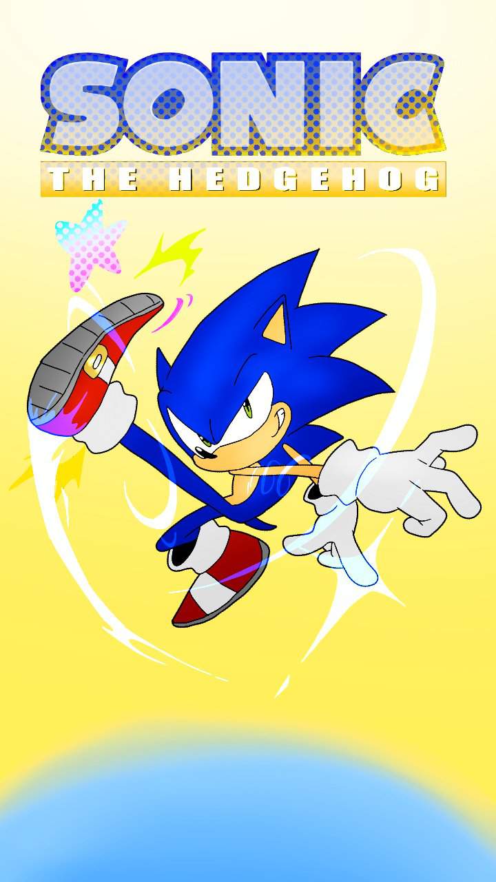 🌴⭐ MY TOEI INSPIRED SONIC DESIGN! ⭐🌴 | Sonic the Hedgehog! Amino