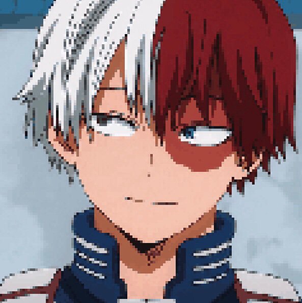 Todoroki Pixel Art My Hero Academia Amino