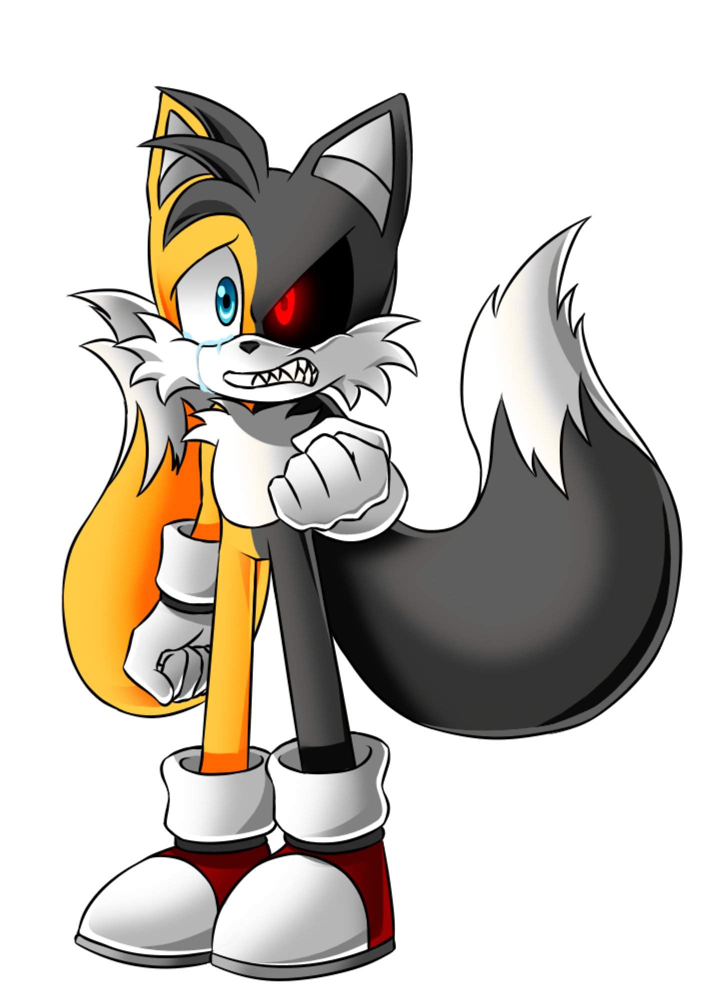 How To Draw Tails The Fox From Sonic