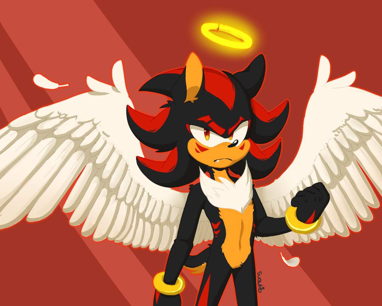 Angel Shadow Sonic The Hedgehog Amino