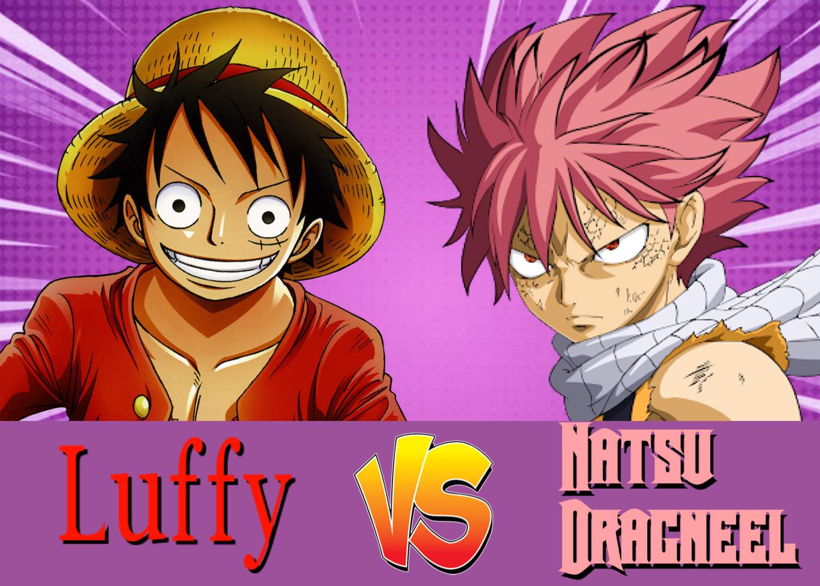 Anime Fight Luffy Vs Natsu Anime Amino