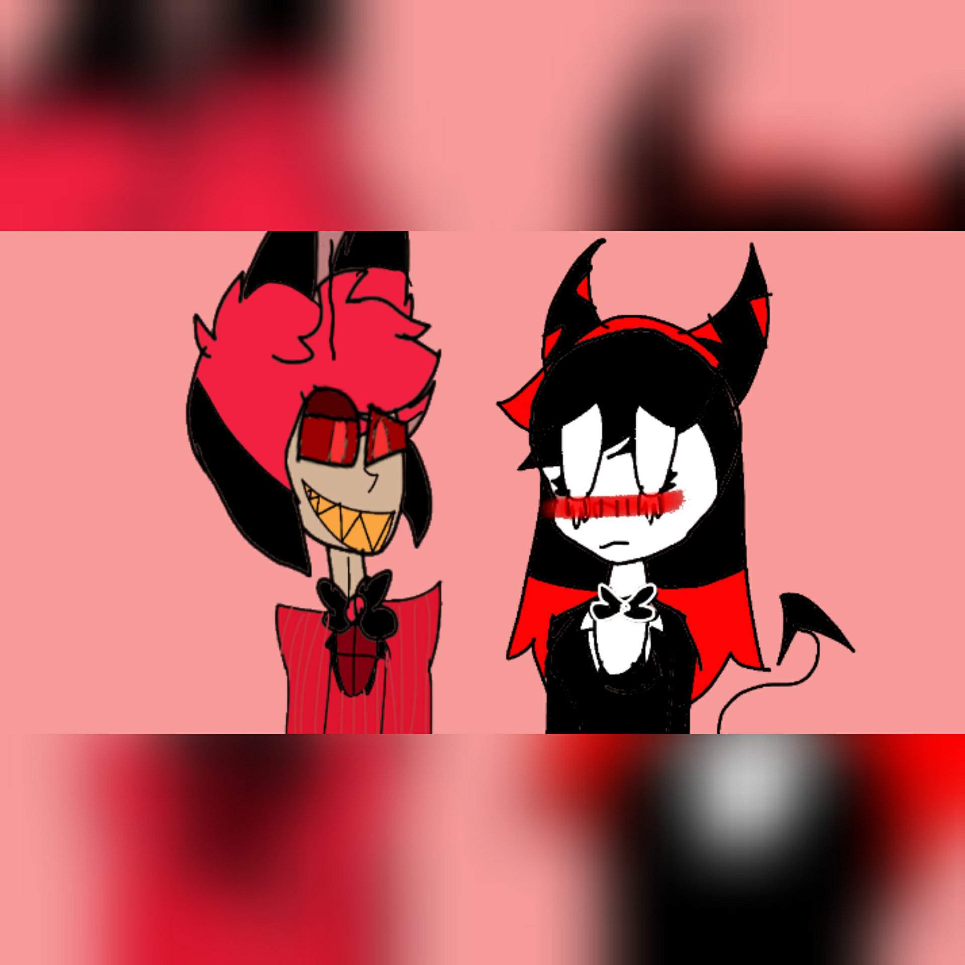 Alastor So Confused Why She Starring At Him 💕hazbin Hotel💕 Amino