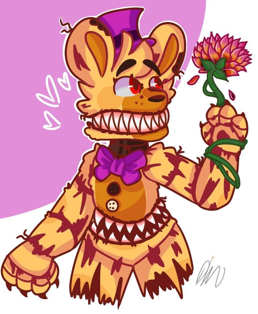 Featured image of post Fnaf Nightmare Fredbear Fanart
