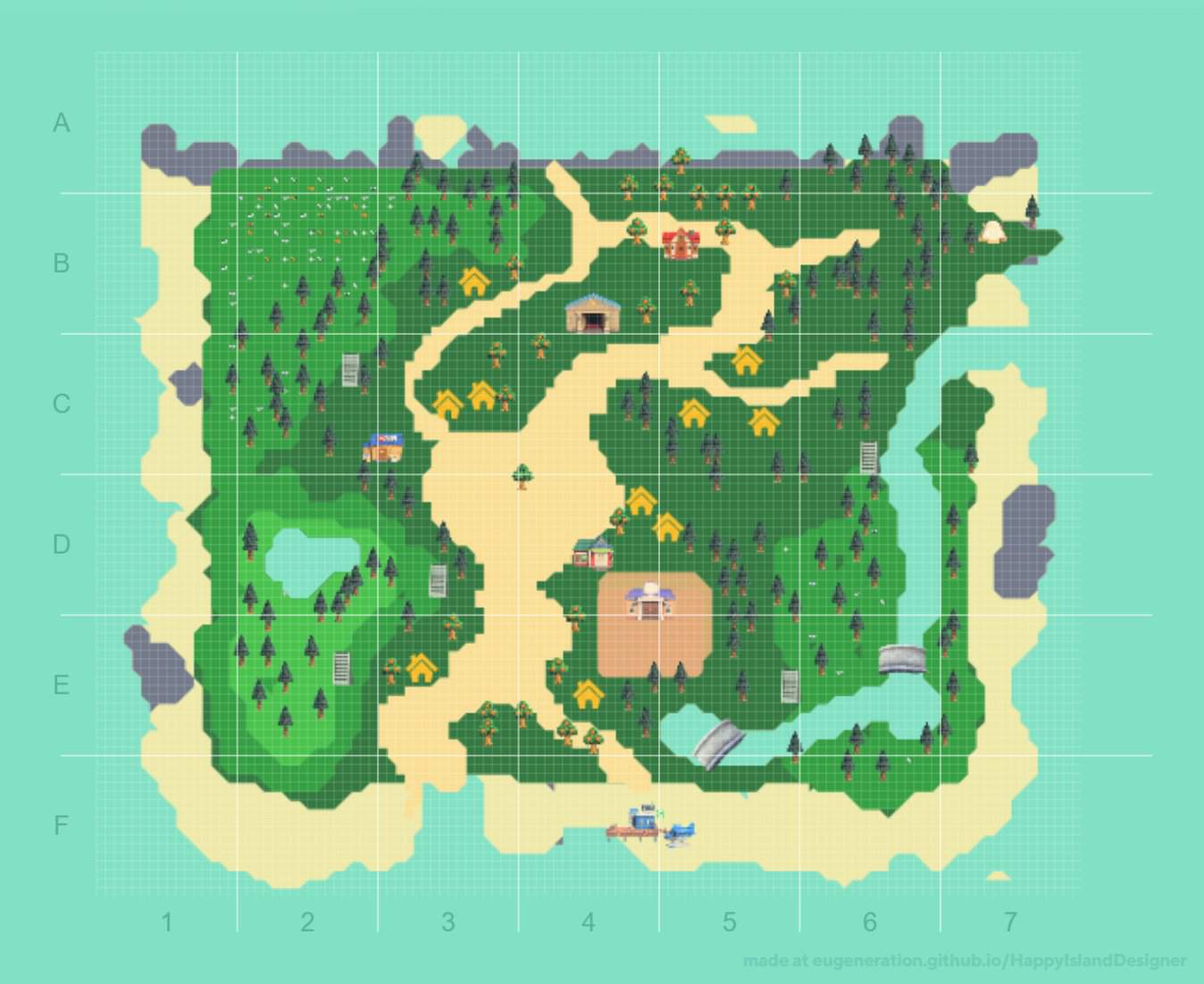 Ram Village In Animal Crossing (village Idea I Had) 