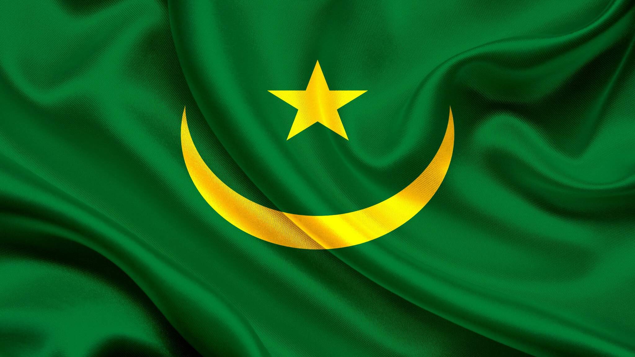 Республика Мавритания флаг