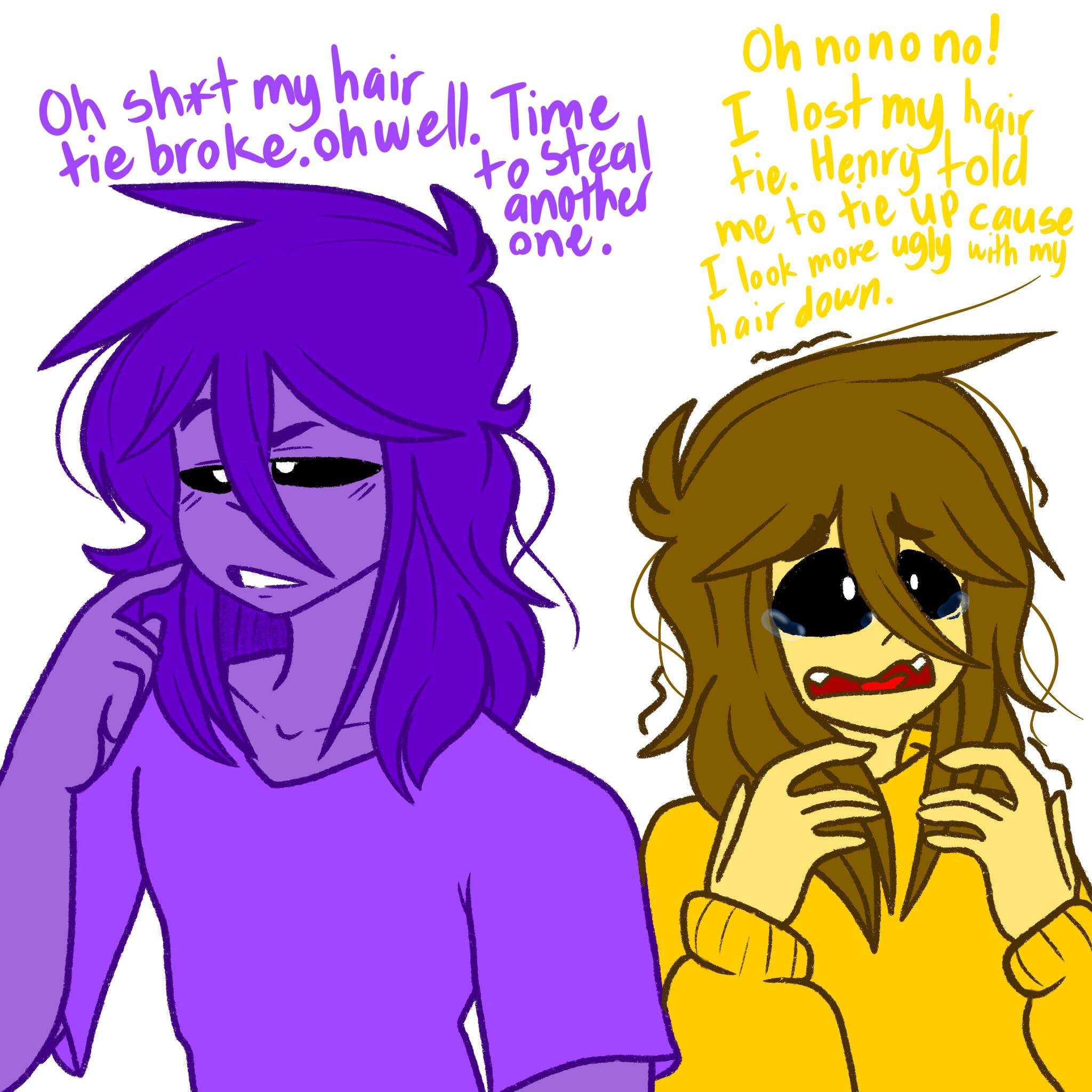 Dave With His Hair Down Dayshift At Freddy’s Amino