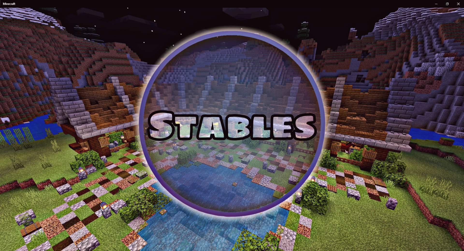 minecraft horse stable