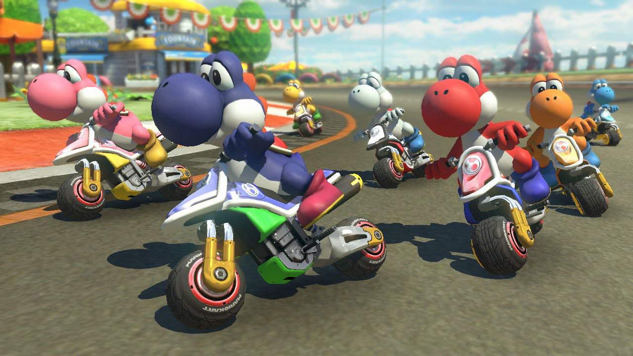 mario kart rc track
