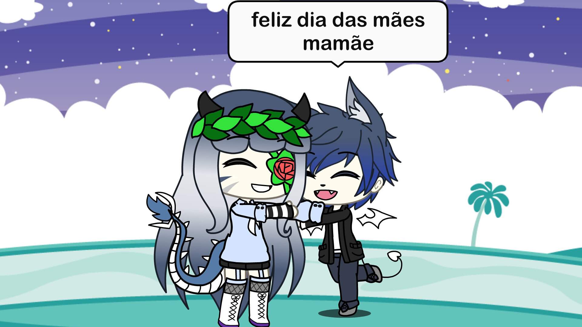 Feliz Dia Das M Es Gente Gacha Life Aminopt Br Amino