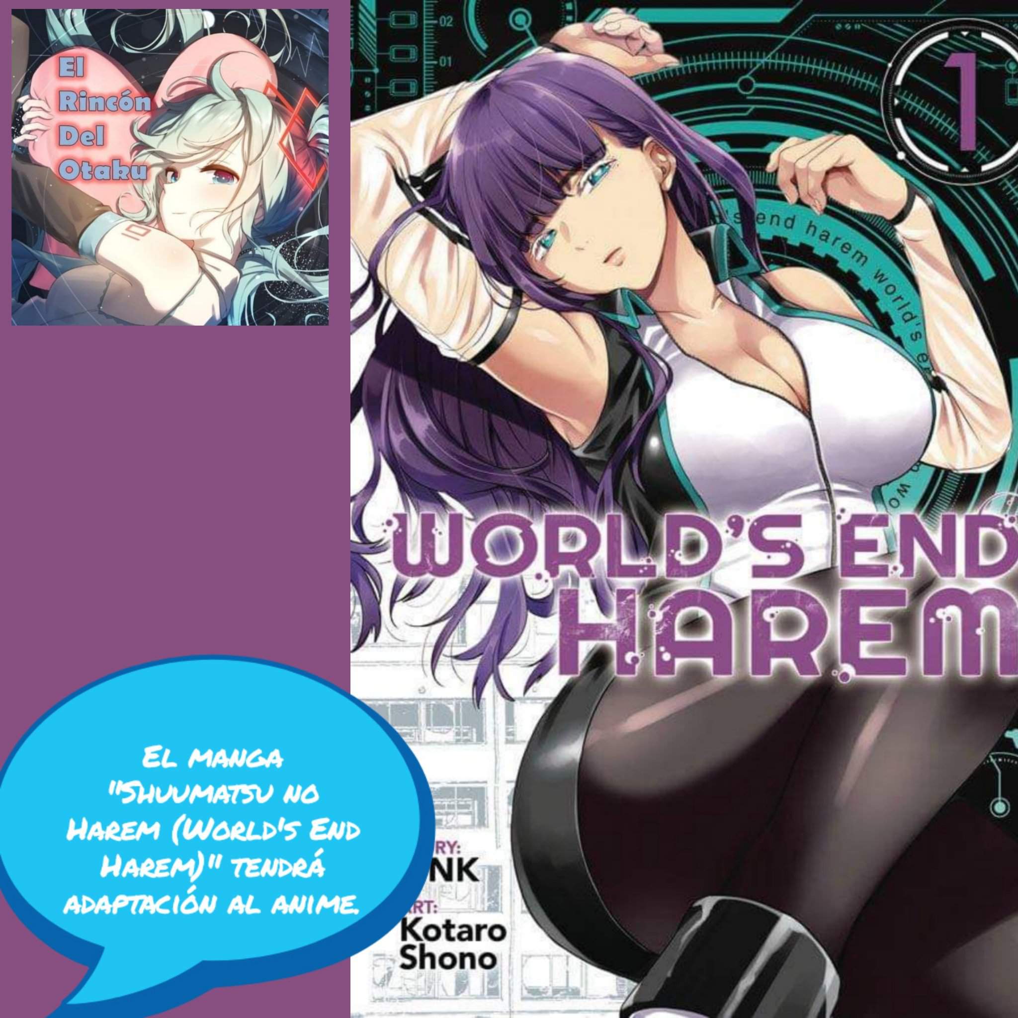 El Manga Shuumatsu No Harem World S End Harem Tendrá Adaptación Al Anime Anime Universal