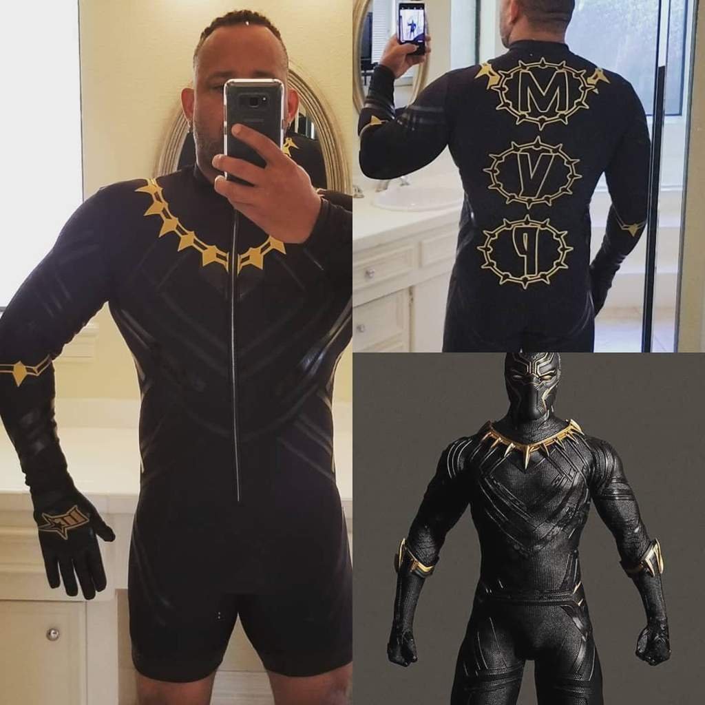 black panther wrestling singlet