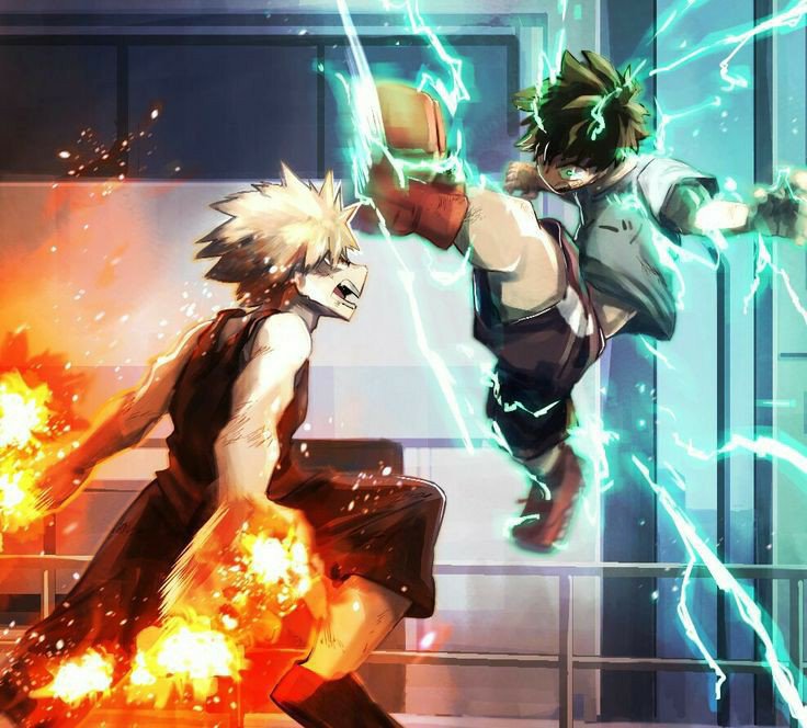 Who Do You Think Would Win This Fight Deku Vs Bakogou Anime Amino 9300