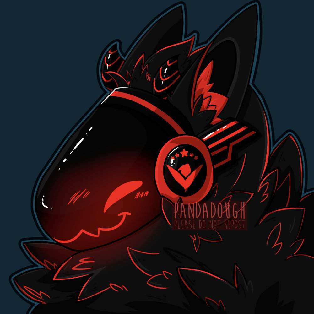 Third daily commission in a row >:3 Drew another protogen, but this time...