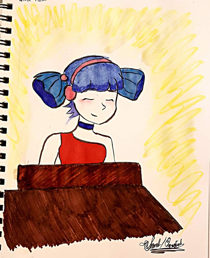 Musa Playing The Piano Winx Club Amino