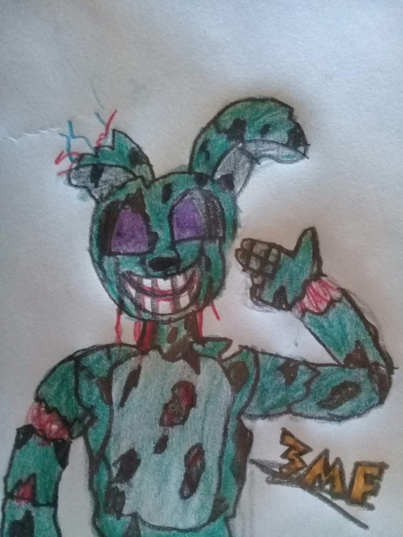 Springtrap A Mi Estilouwu Espero Les Guste? 