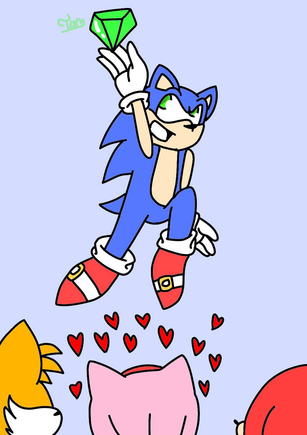 Chaos Emerald Sonic The Hedgehog Amino 5692