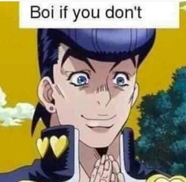 Josuke Memes Jojo Amino Amino