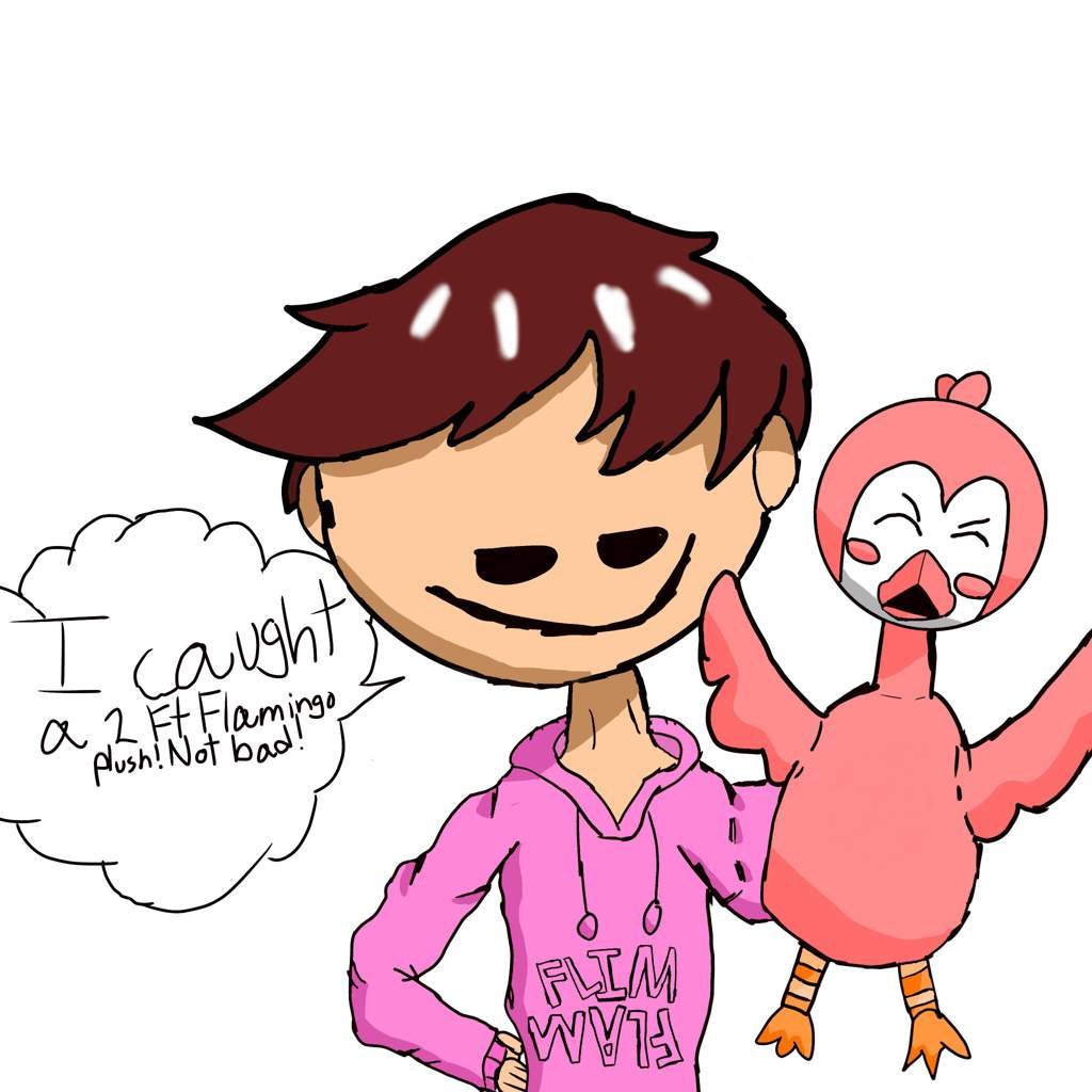 flamingo albert plushie