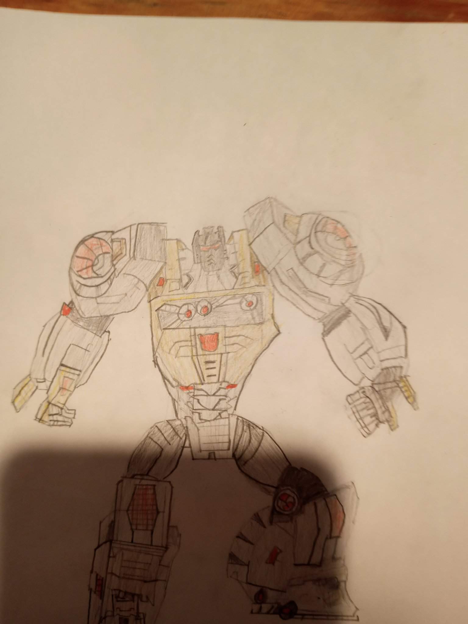 Dibujo De Hoy: Grimlock De Fall Of Cybertron 