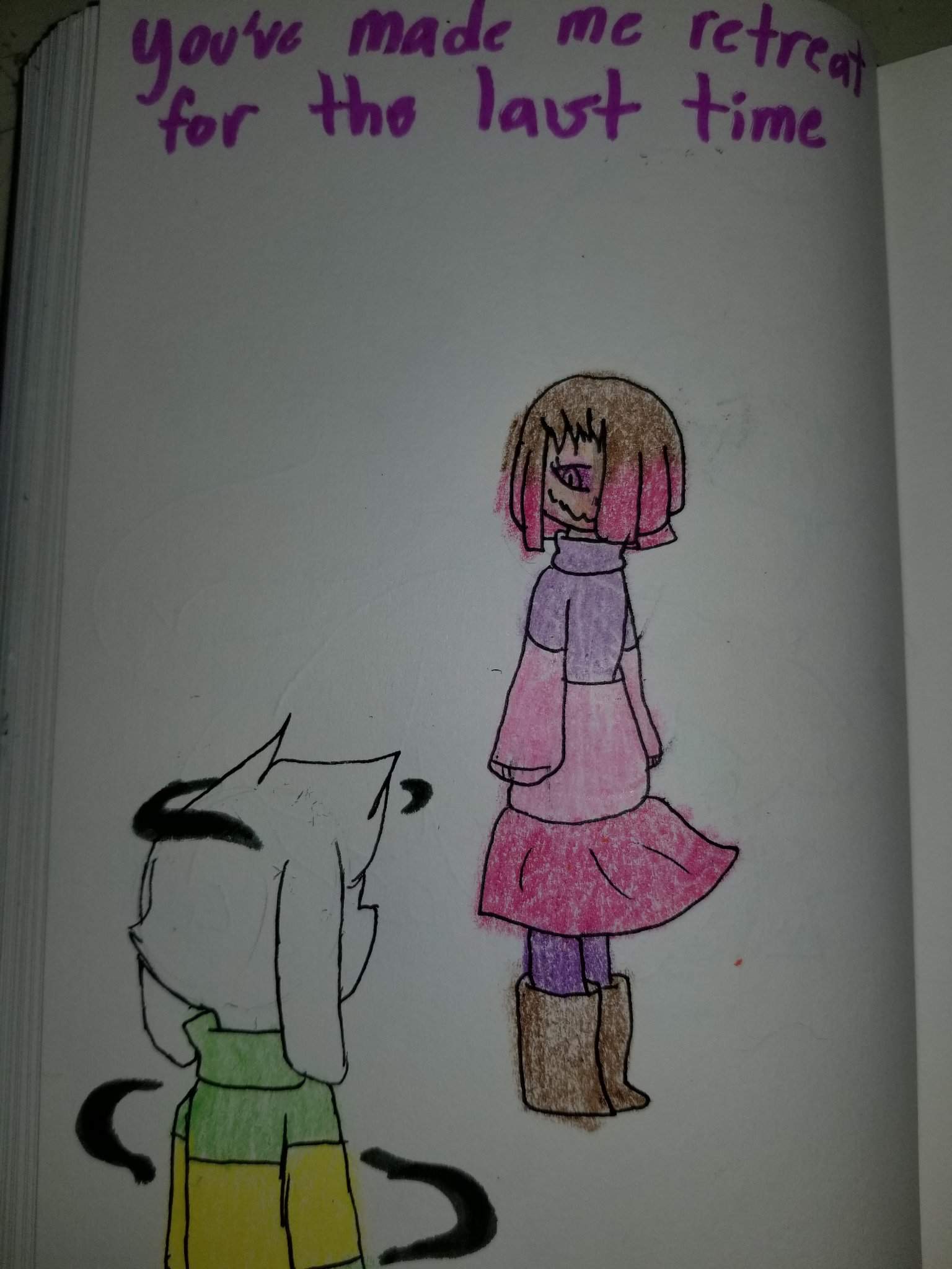 Betty And Asriel Scene | Glitchtale Amino