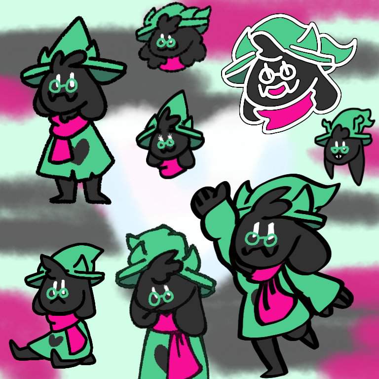 Ralsei doodle - Undertale Amino