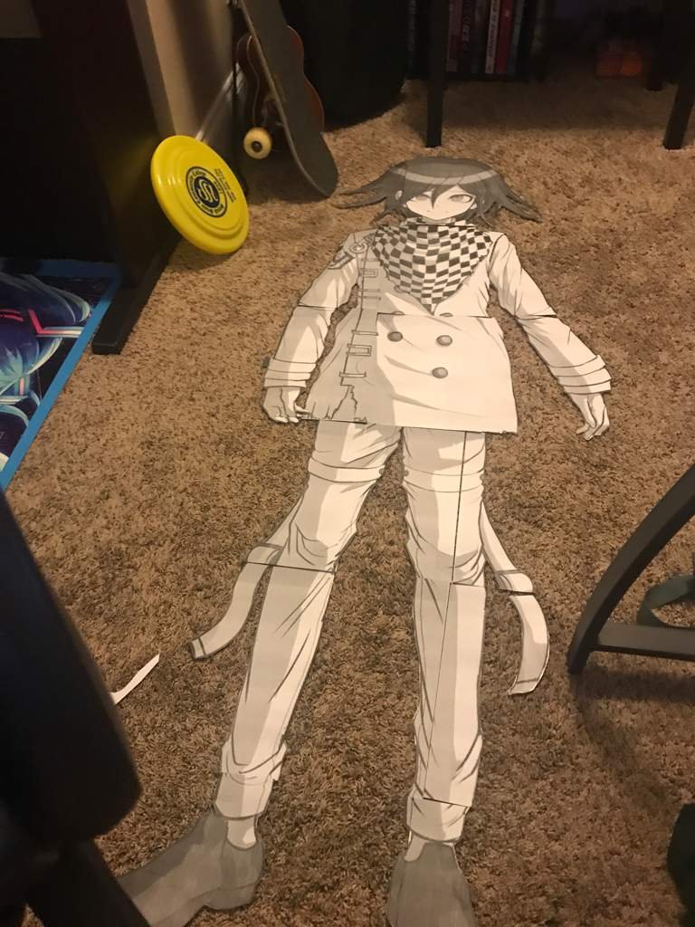 Ouma cardboard cutout wip Danganronpa Amino
