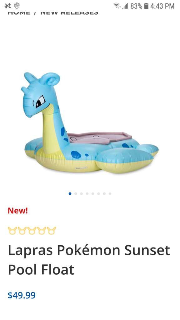Lapras Pool Float Pokémon Trading Card Game Amino