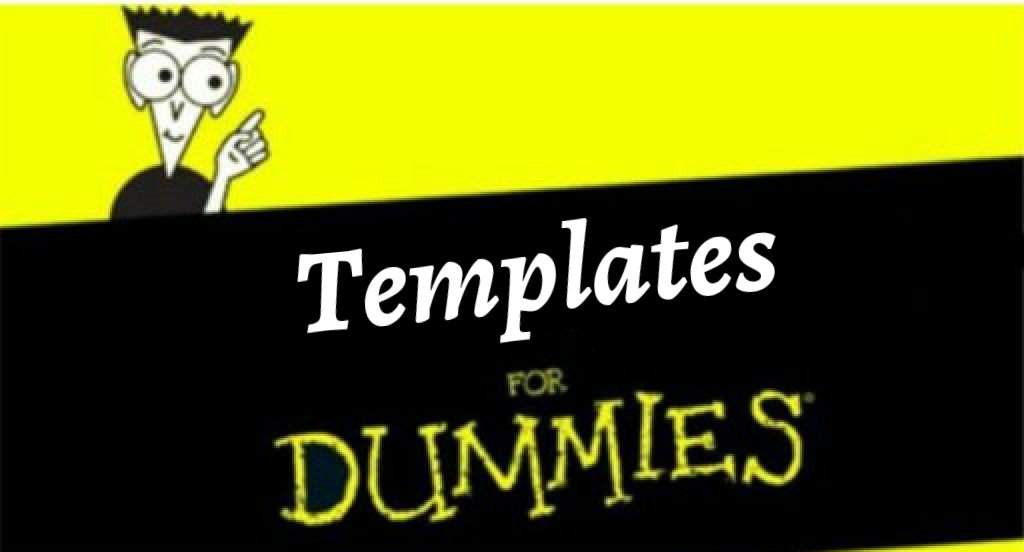 Templates for Dummies How To NASCAR Amino
