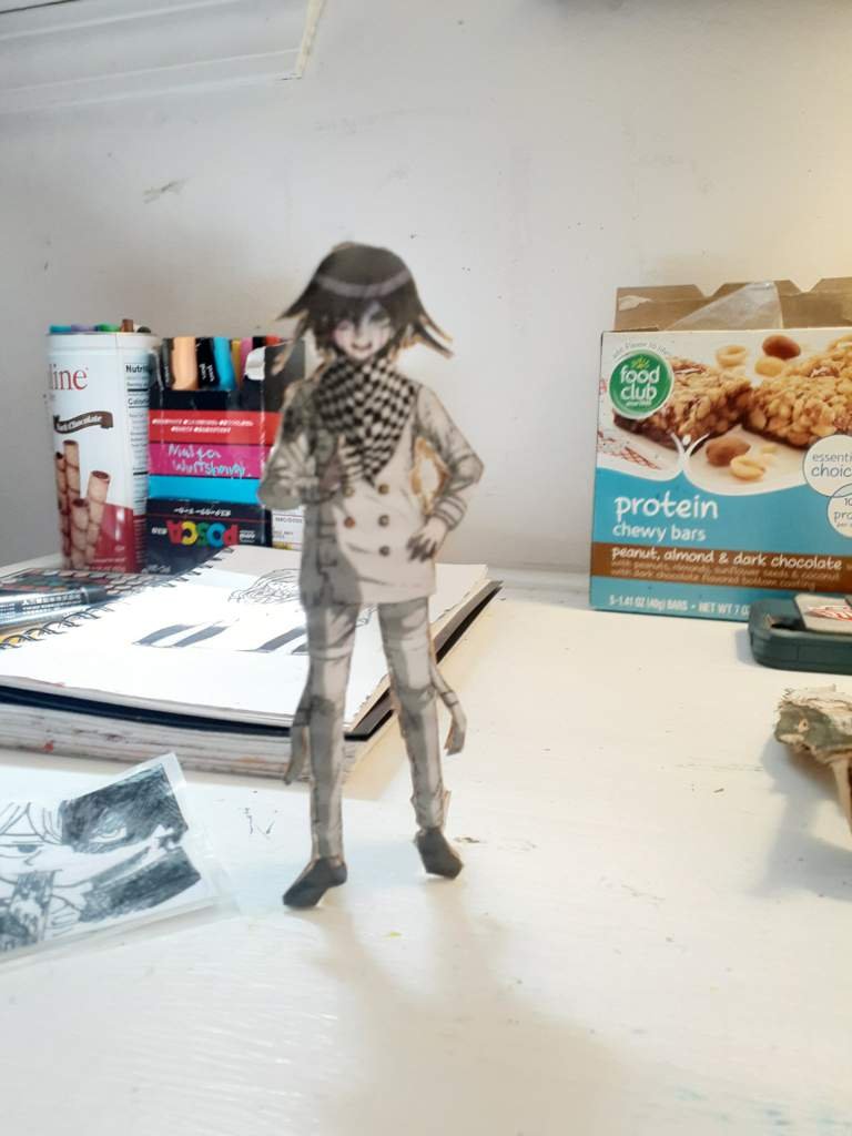 mini Kokichi cardboard cutout Danganronpa Amino