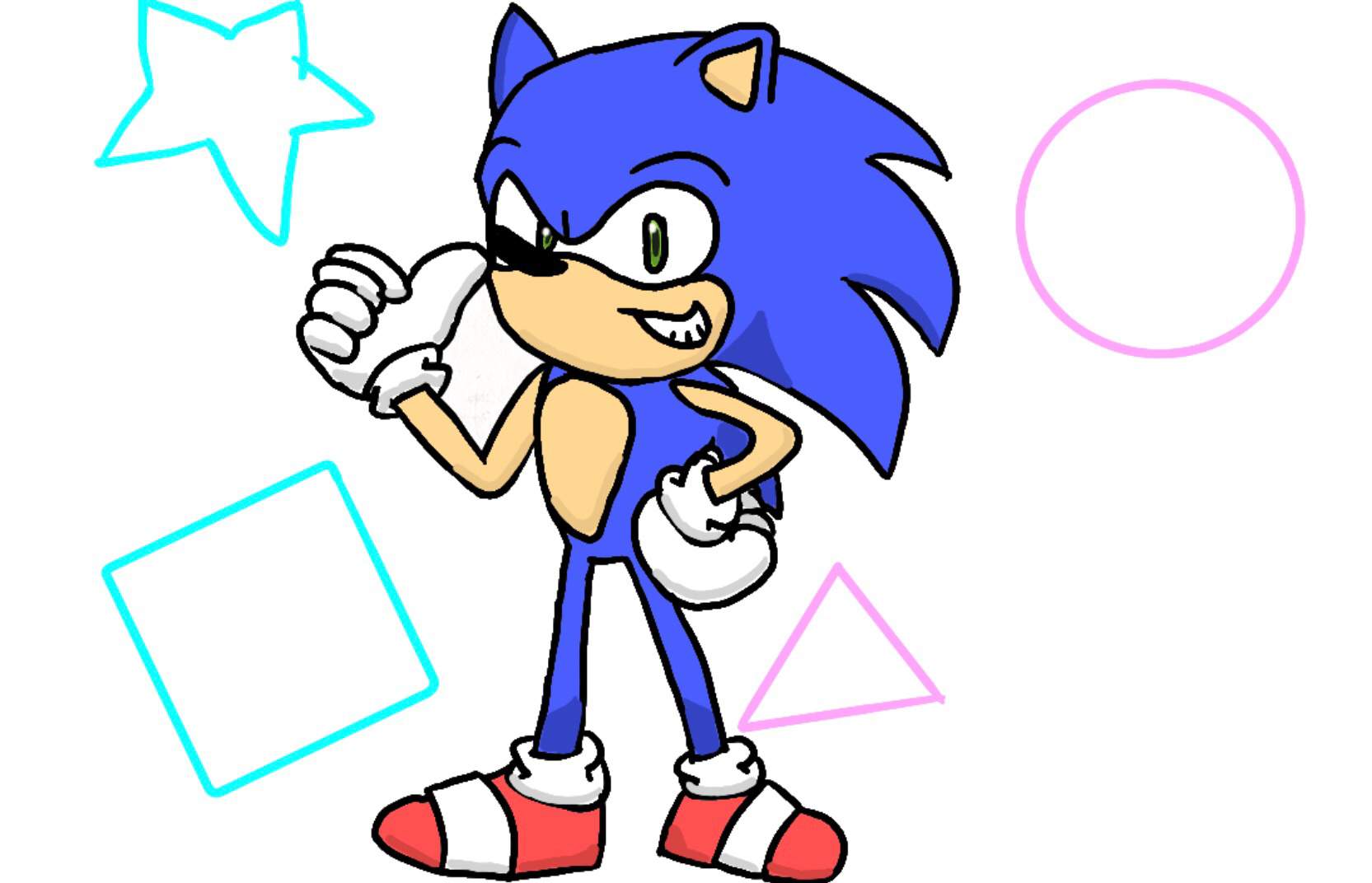 Sonic Drawing Sonic The Hedgehog Amino