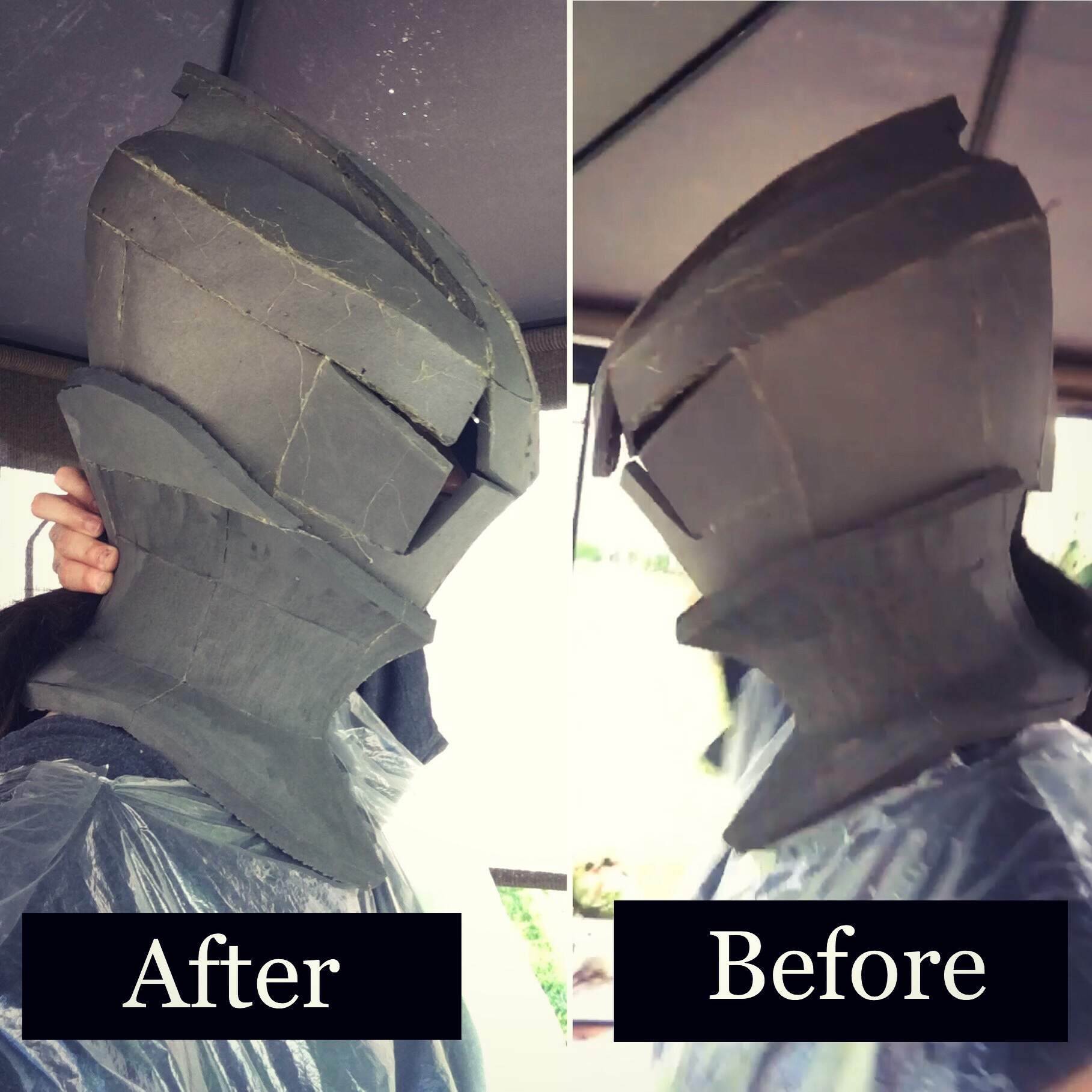 Albedo Helmet Progress Cosplay Amino