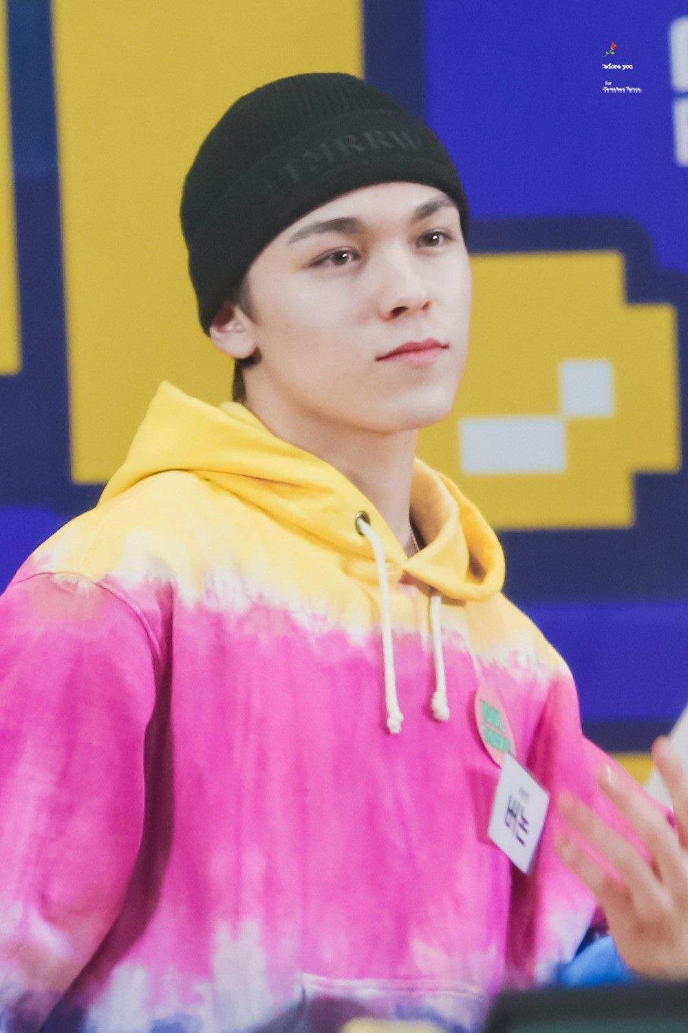 vernon yellow beanie