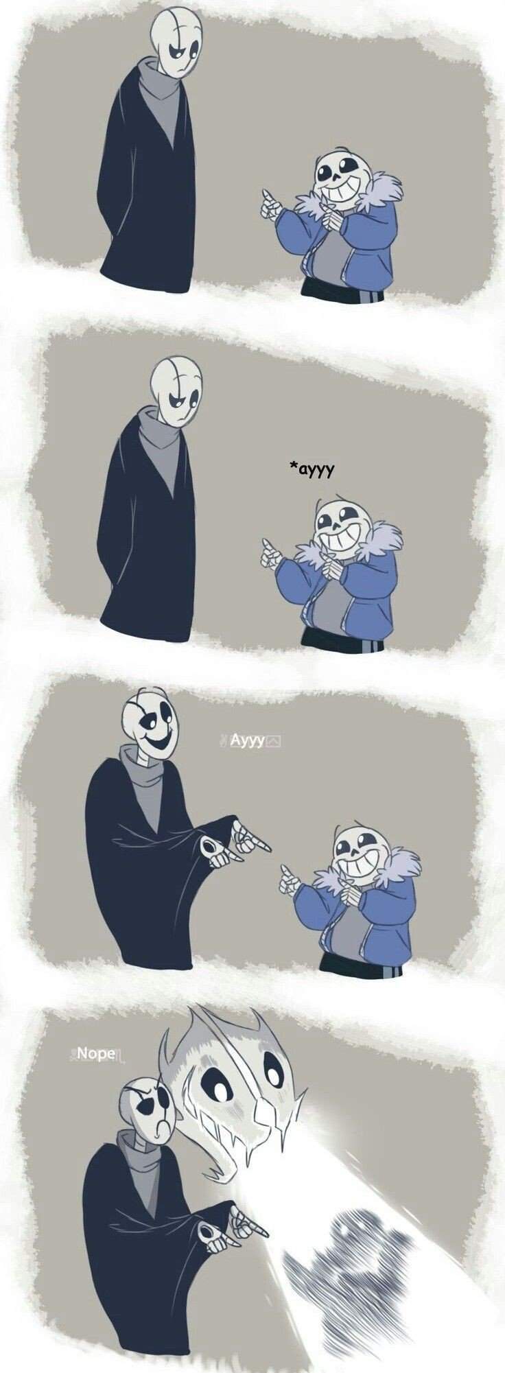 Sans And Gaster By TC 96 Undertale Amino