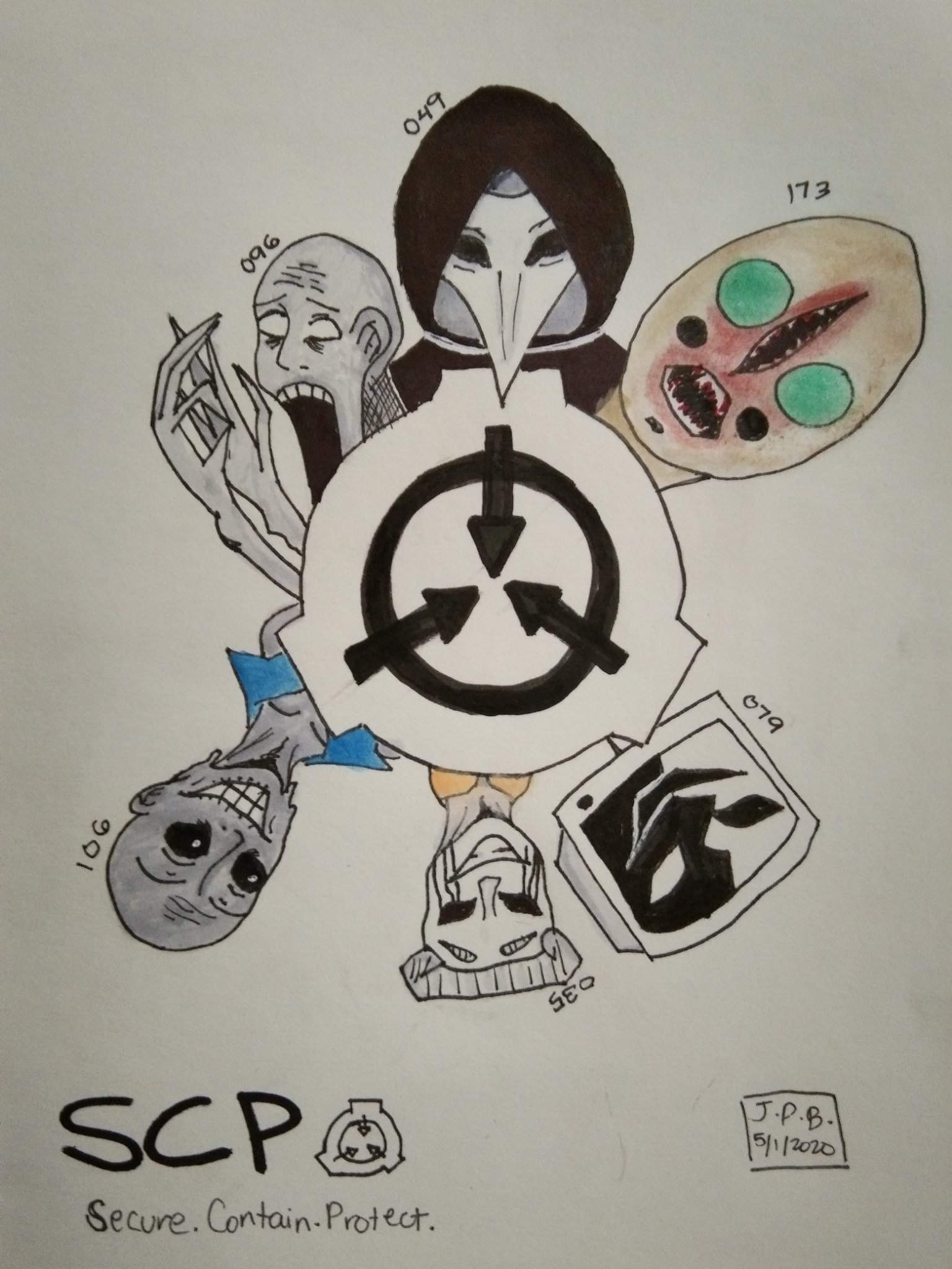 Scp Foundation Fanart Scp Foundation Amino