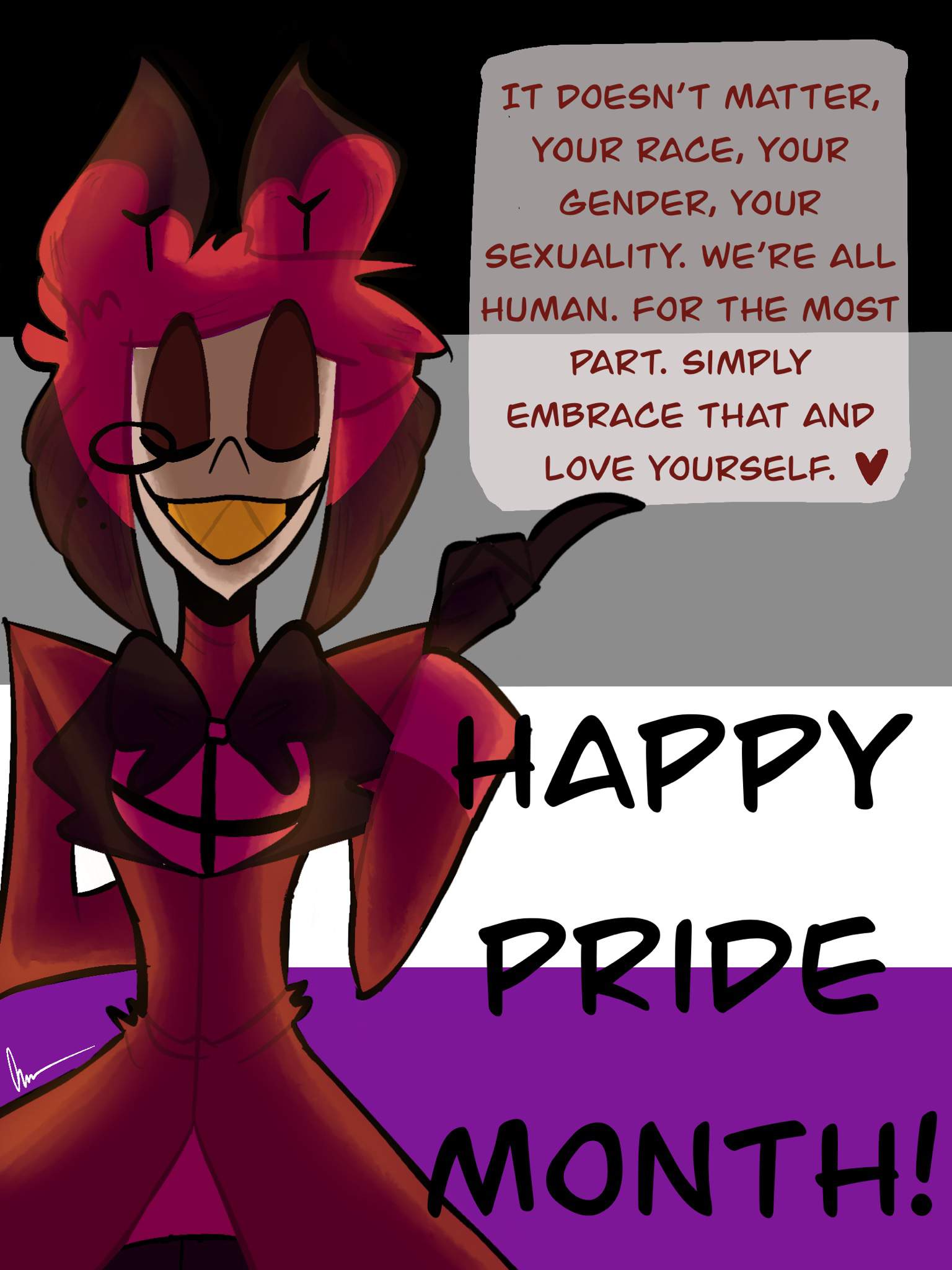 Happy Pride Month Hazbin Hotel Amino Amino 