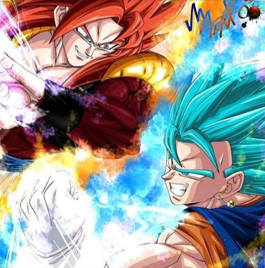 Daprès Vous Qui Est Plus Puissant Gogeta Ou Vegeto Dragon Ball