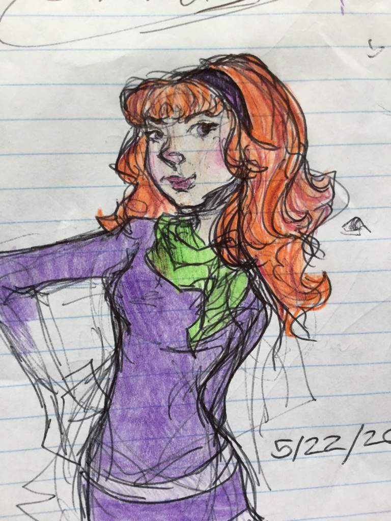 Daphne Sketch Scooby Doo Amino Amino 