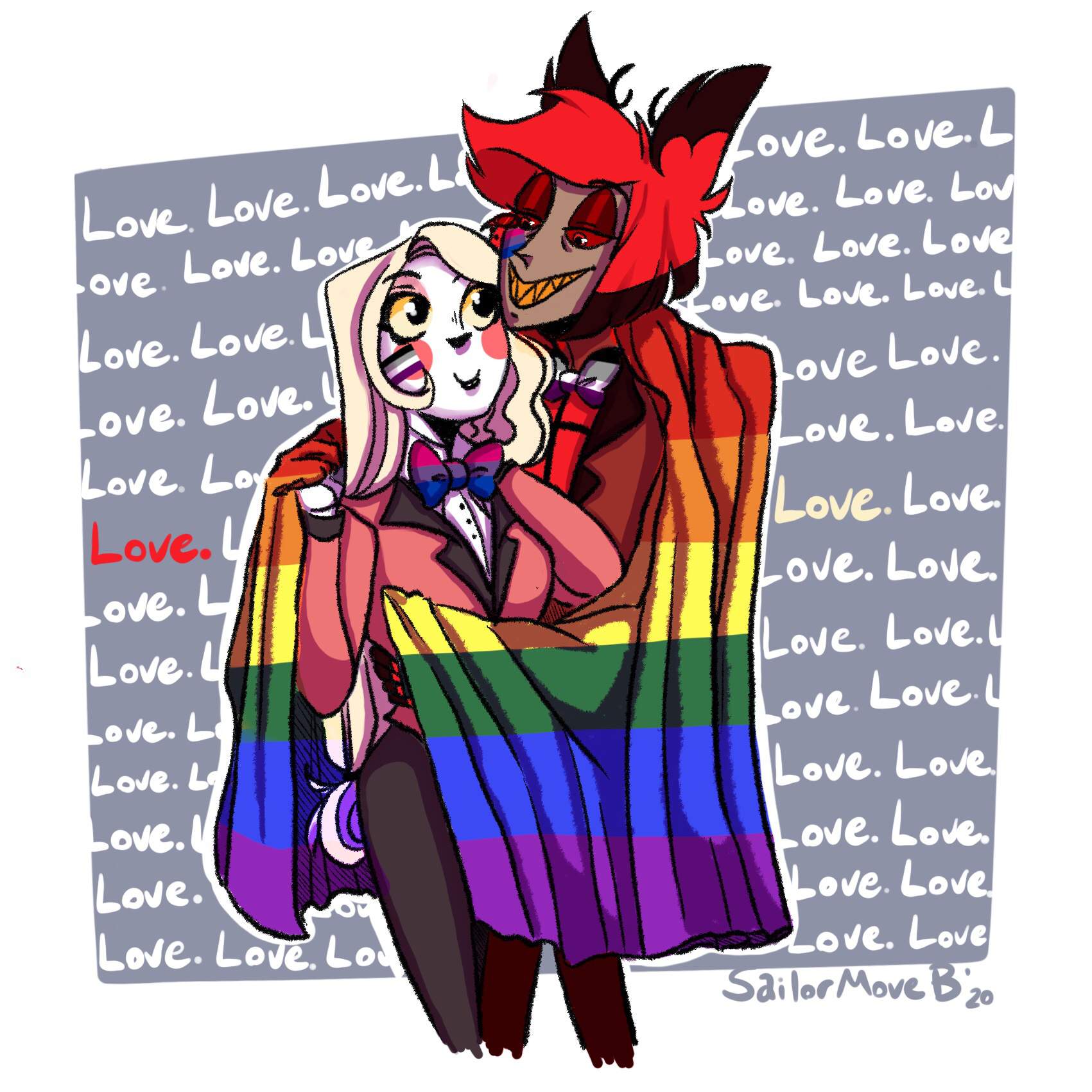 Happy Pride Month Hazbin Hotel Official Amino 