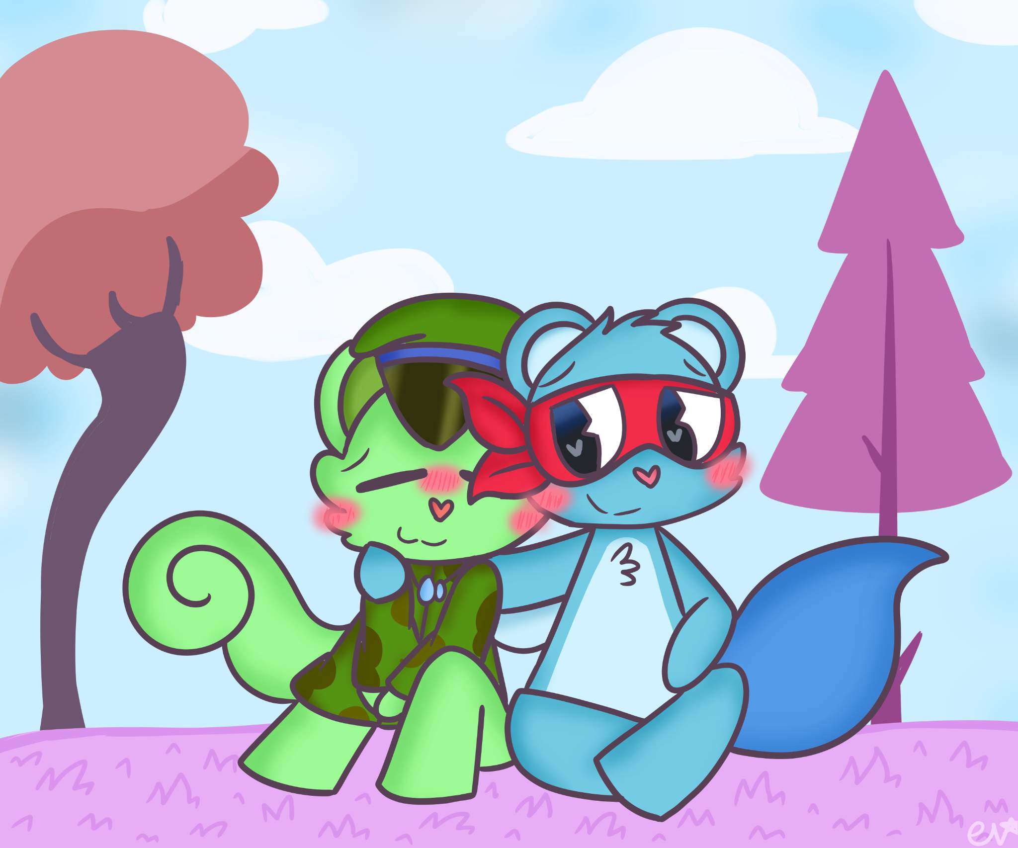 Flippy X Splendid Happy Tree Friends Amino