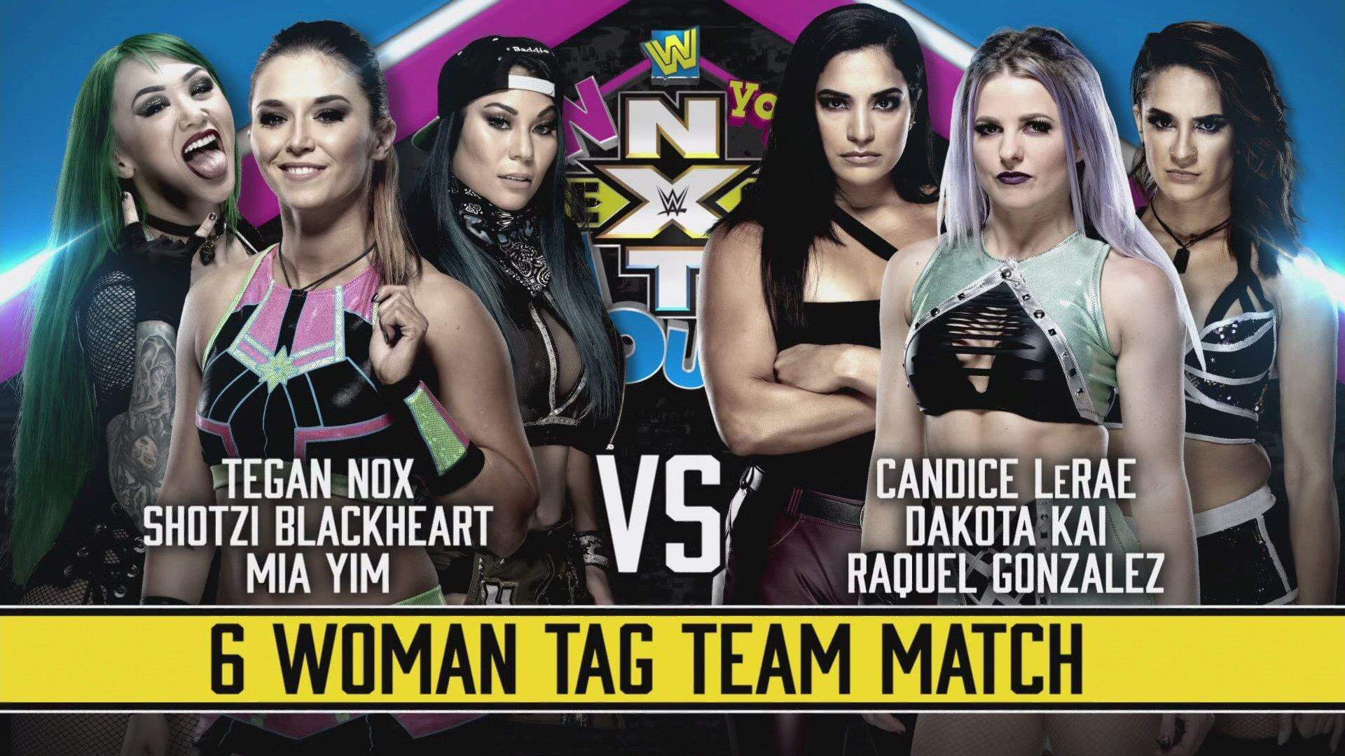 Shotzi Blackheart Tegan Nox Mia Yim Or Raquel Gonzalez Candice