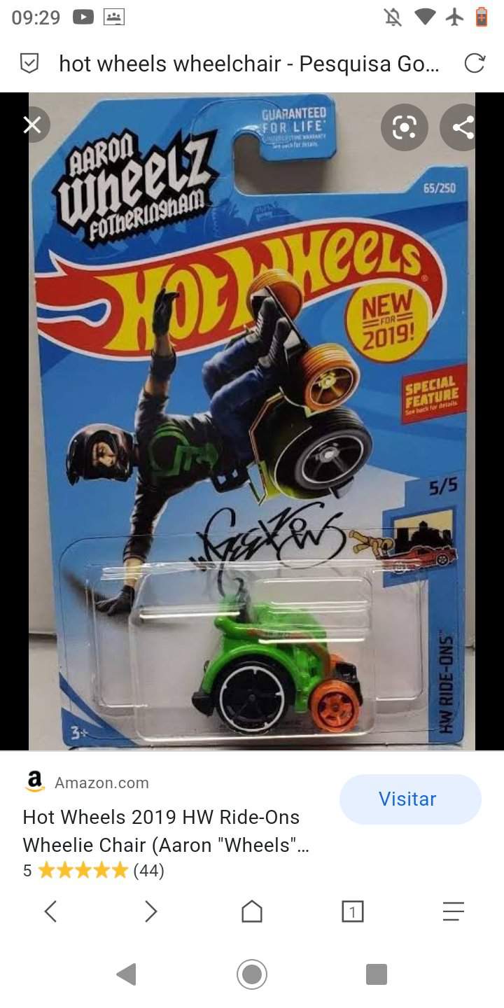 wheelchair hot wheels