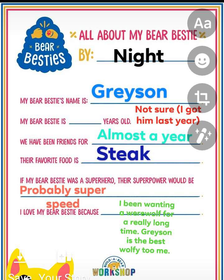 best friend build a bear