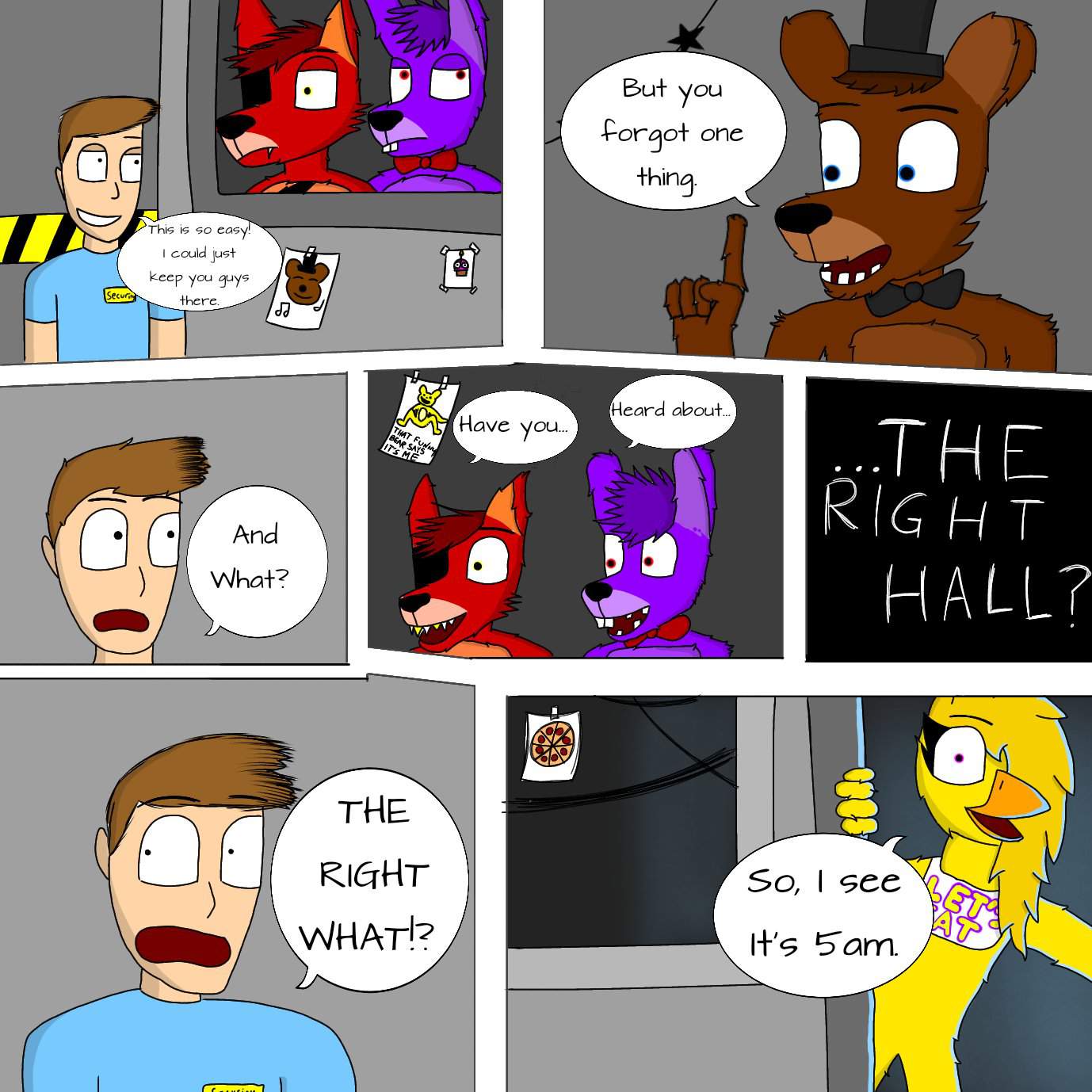 The Fnaf 1 Comic Is Here Five Nights At Freddys Amino 6612