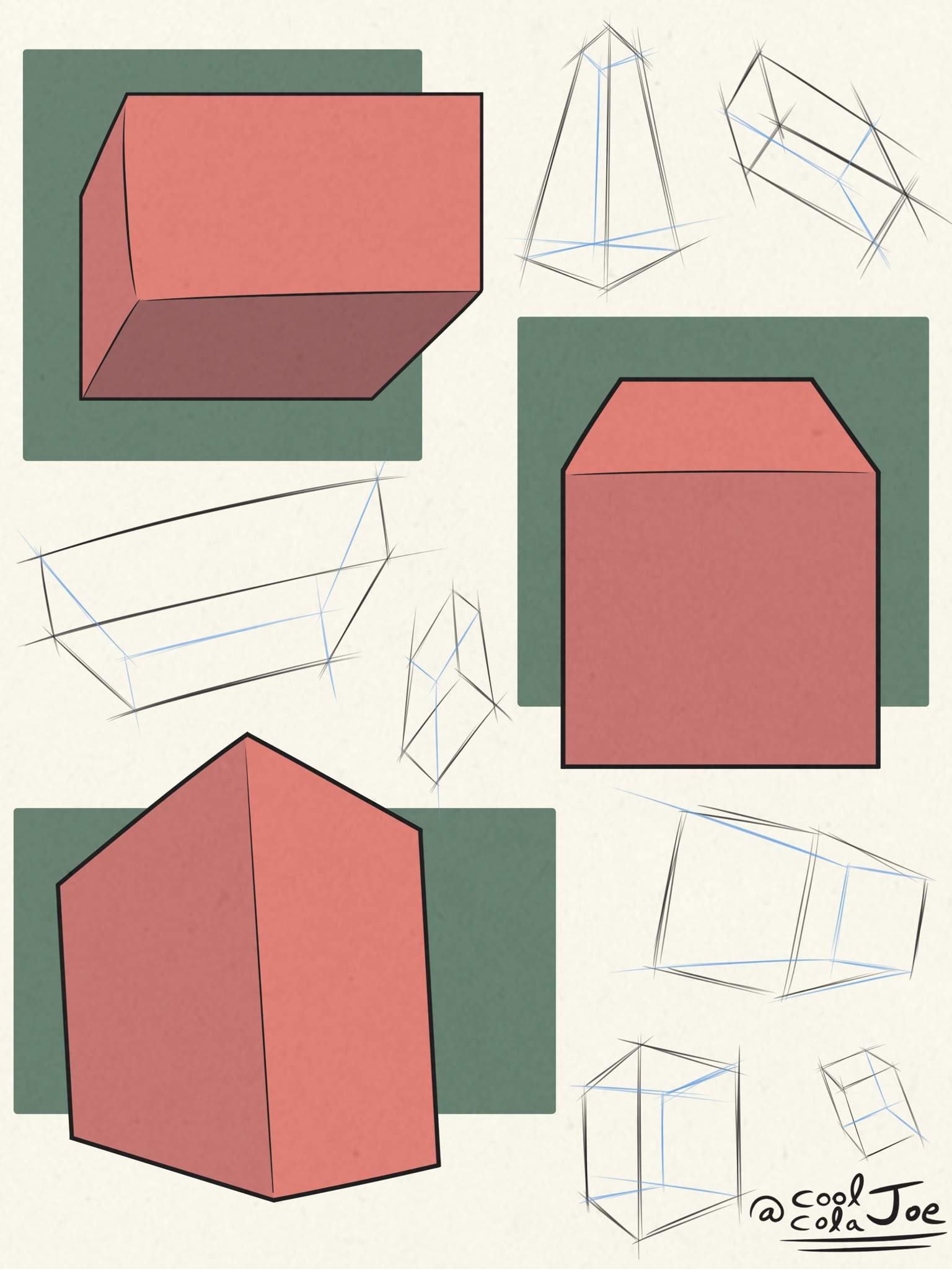 Page of Blocks Art Tips and Drawing Amino