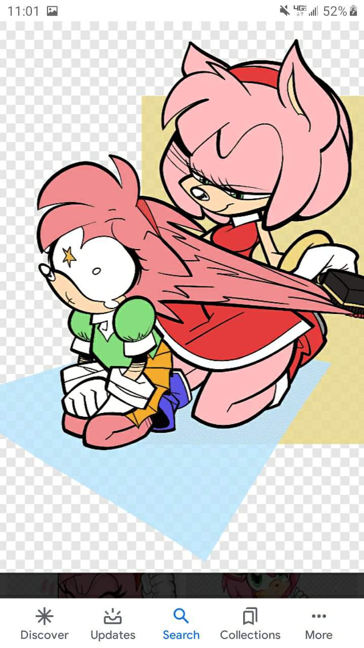 Why Is Modern Amy Brushing Classic Amys Hair Sonic The Hedgehog Amino 