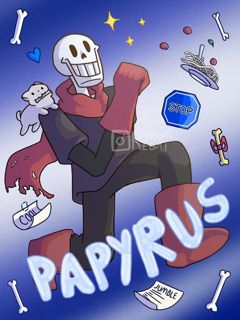 PAPYRUS [Card 8] Glitchtale Amino