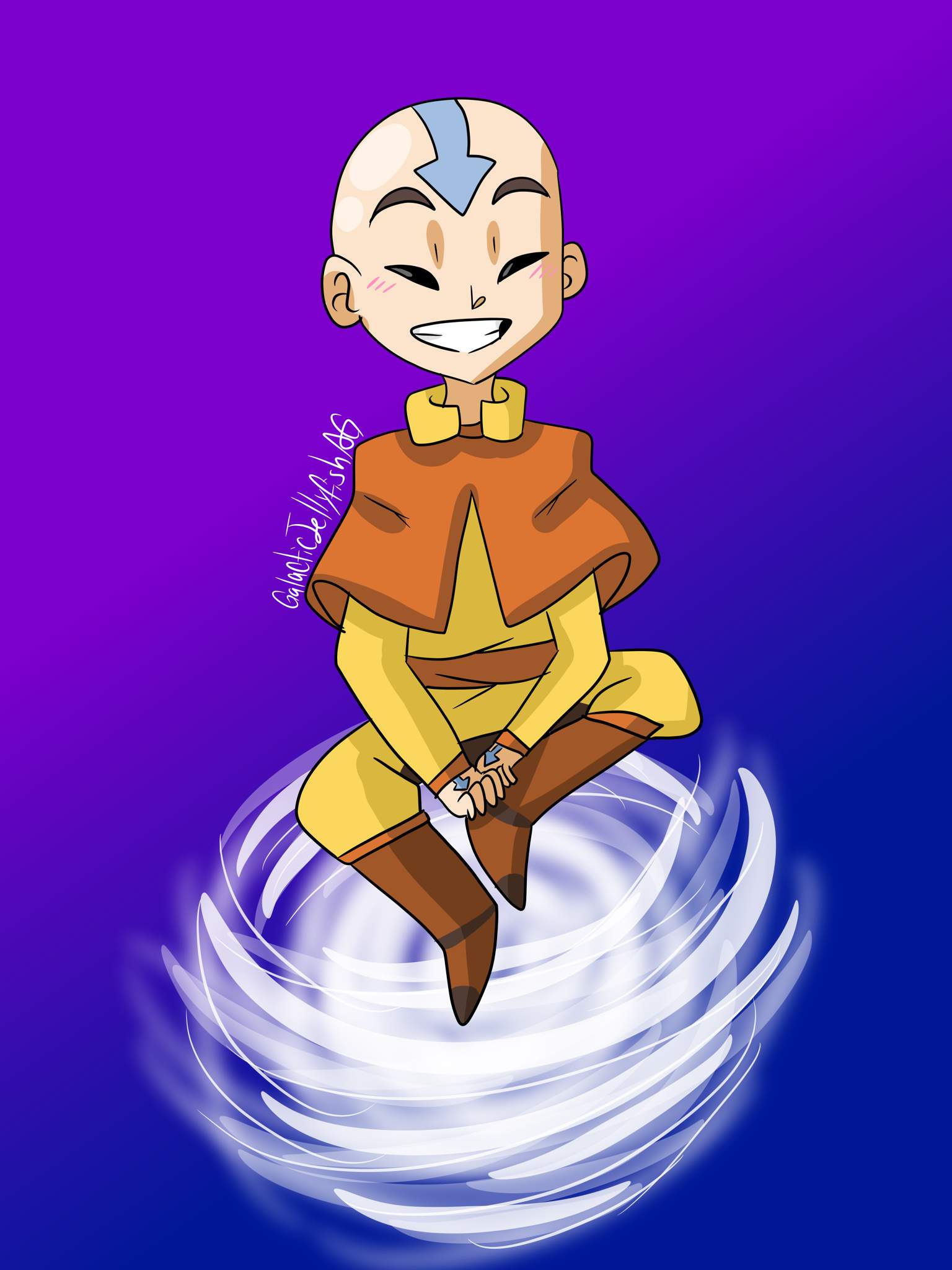 First Aang Drawing Avatar Amino