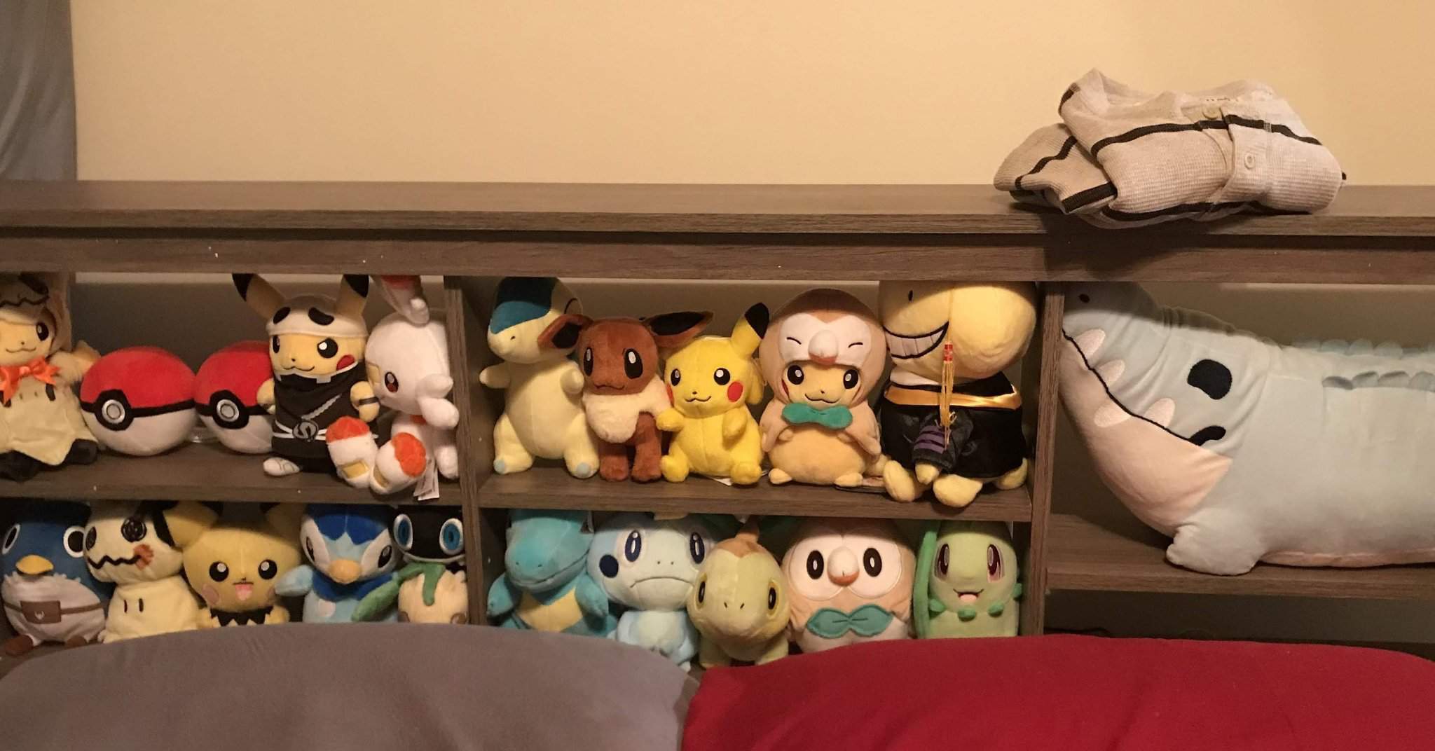 the plushies